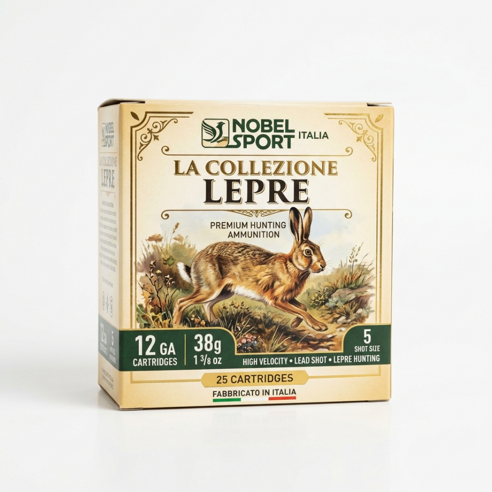 Nobel Sport Collezione Lepre 38 Gr. Av Fişeği 12 Cal.