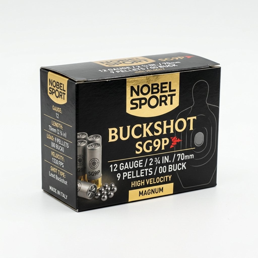 Nobel Sport Buckshot SG12P 12 Cal. Av Fişeği