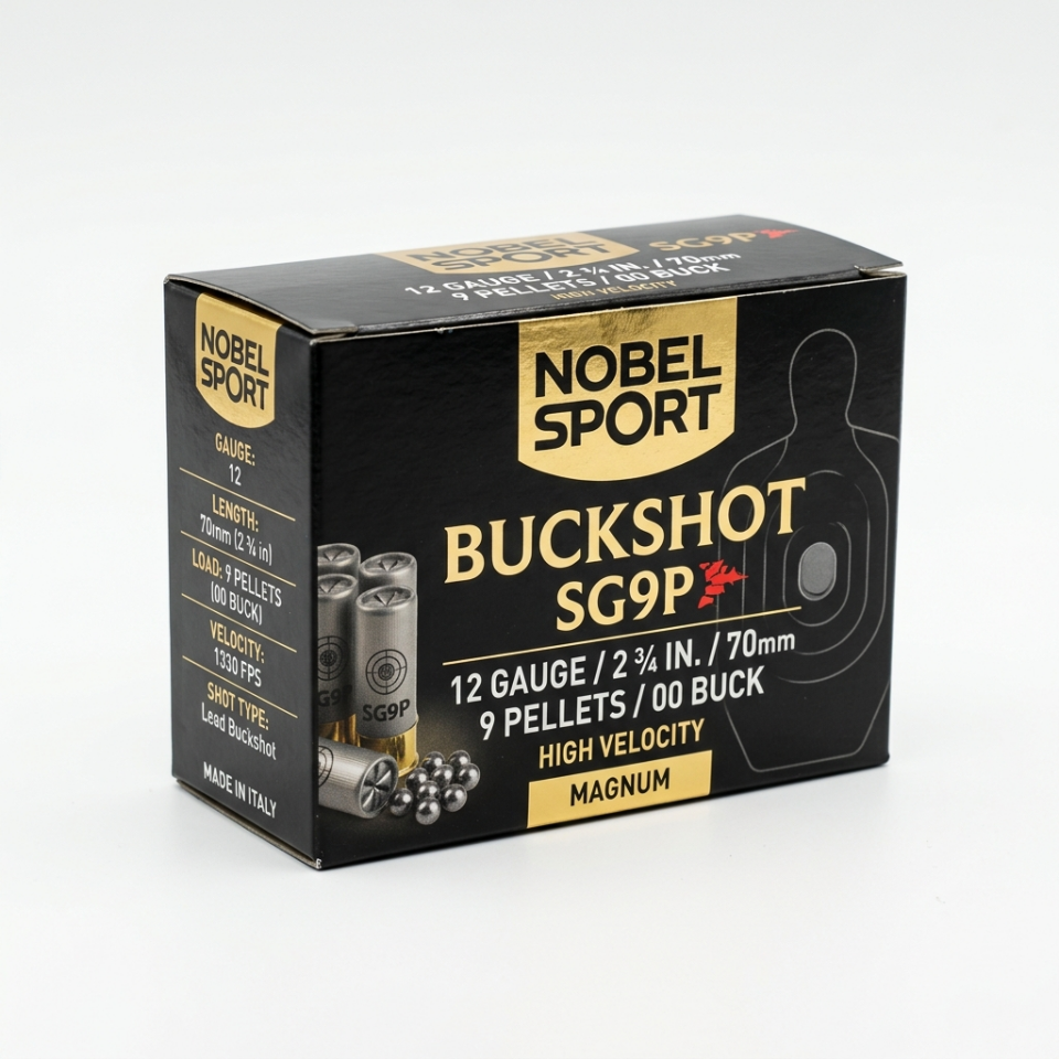 Nobel Sport Buckshot SG12P 12 Cal. Av Fişeği