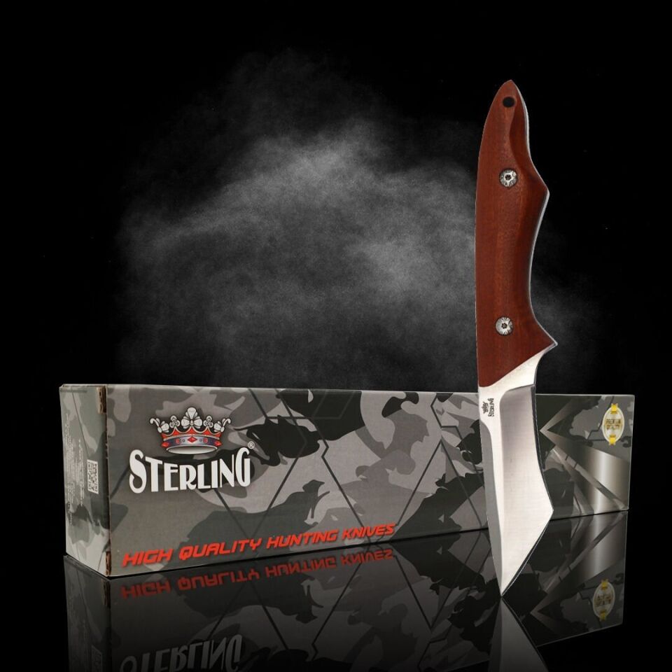 S. STERLING 24 cm Kahverengi Avcı Bıçağı
