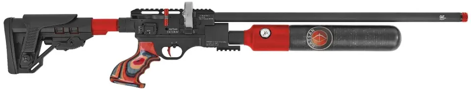 Hatsan Factor RC Red PCP Havalı Tüfek, 6.35 mm