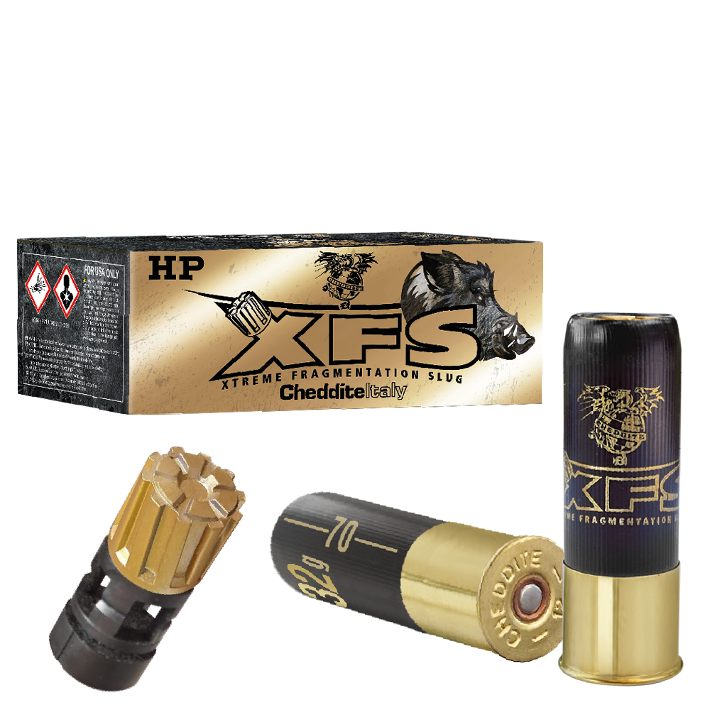 Cheddite XFS Slug 32 Gr. Tek Kurşun 12 Cal.