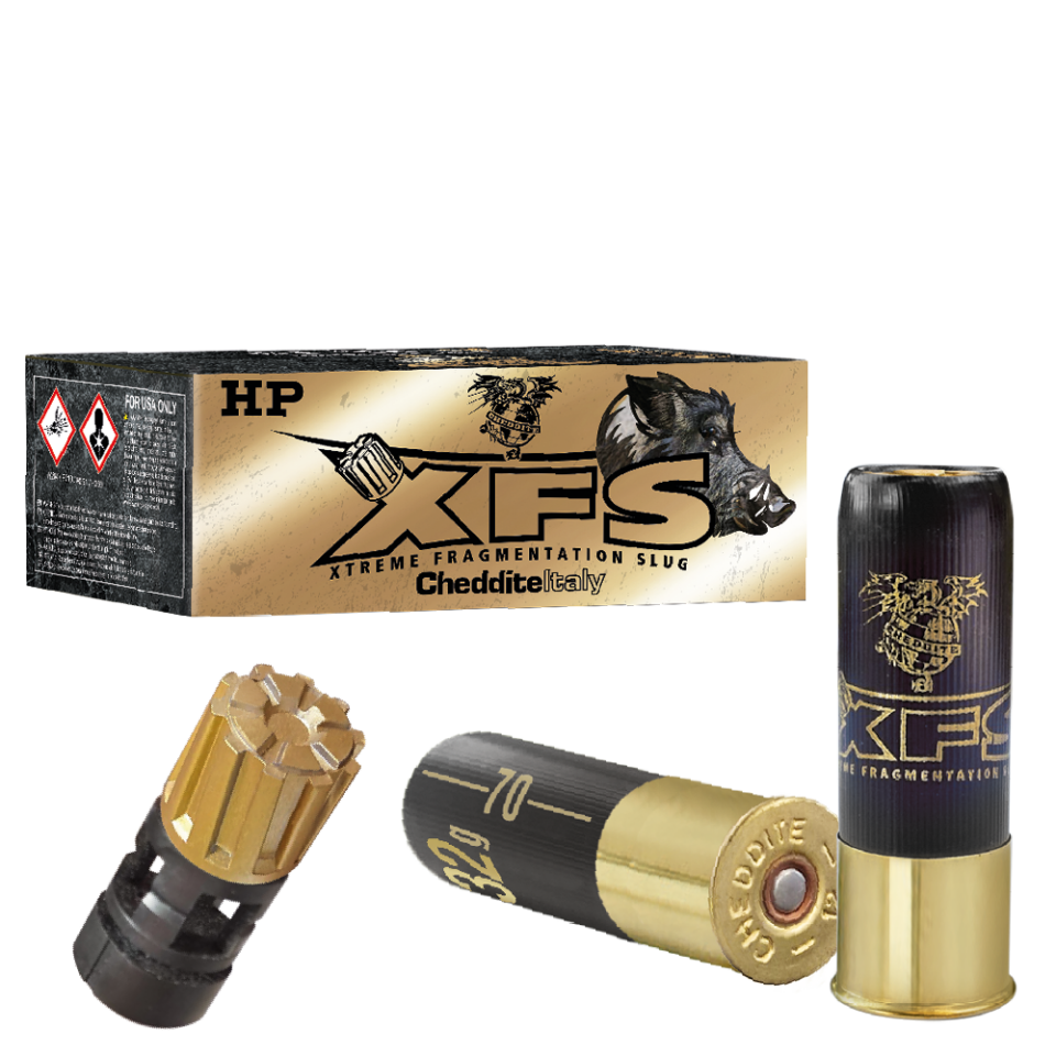 Cheddite XFS Slug 32 Gr. Tek Kurşun 12 Cal.