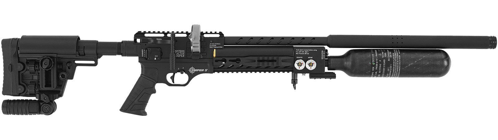 Hatsan Factor Sniper S PCP Havalı Tüfek, 5.5mm