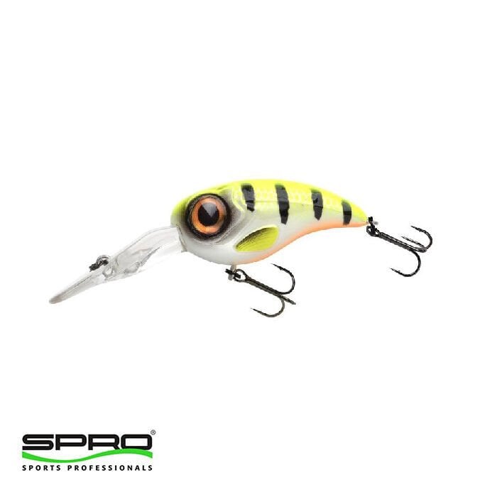 SPRO Fat Irıs Dr Hot Perch 4cm 6,2g Sert Yem