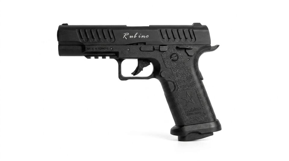 Rubino RBN-2025 Blowback Siyah Havalı Tabanca