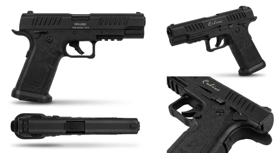 Rubino RBN-2025 Blowback Siyah Havalı Tabanca