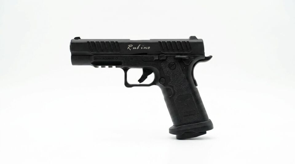 Rubino RBN-2025 Blowback Siyah Havalı Tabanca
