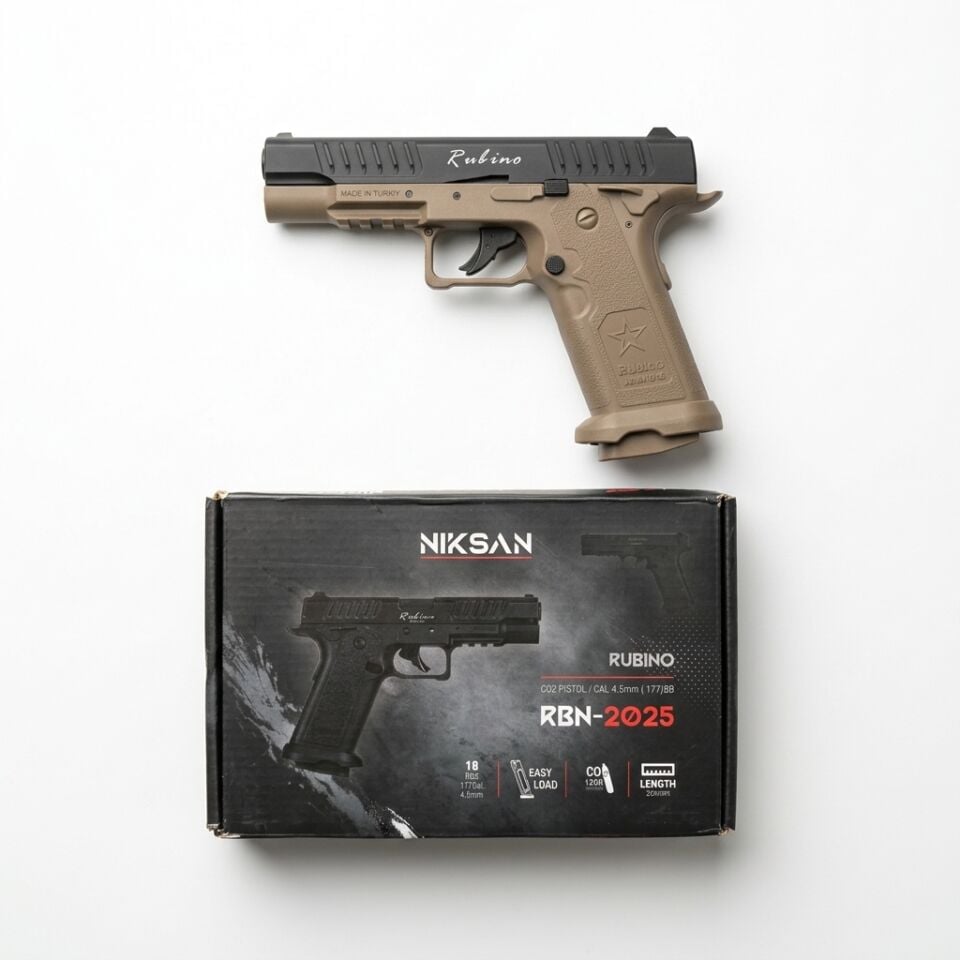 Rubino RBN-2025 Blowback Çöl Havalı Tabanca