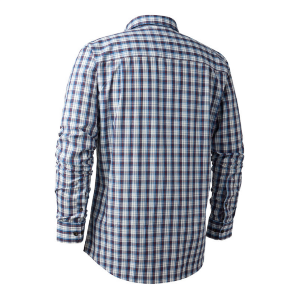 DEERHUNTER Jeff Shirt 78179 Mavi Kareli Gömlek 41