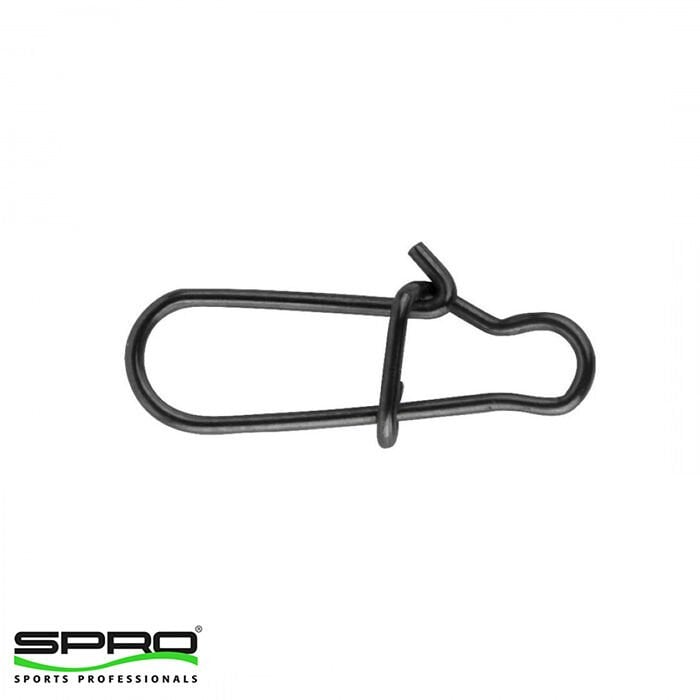 SPRO Matte Black Easy Snap Fırdöndü #0