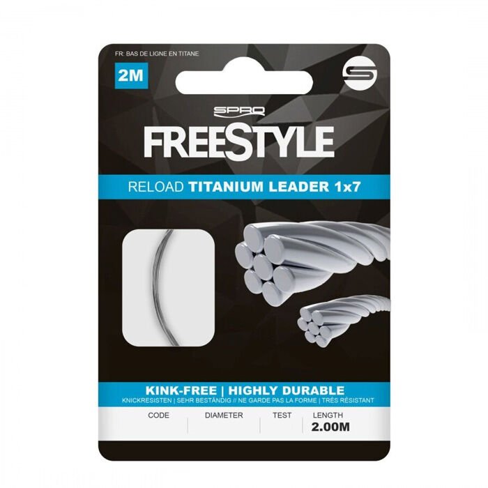 SPRO Freestyle Reload Titaniyum Lider 0,45mm 2m