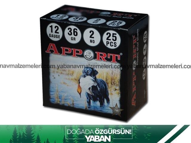 APPORT 36 GR. AV FİŞEĞİ  12 CAL.