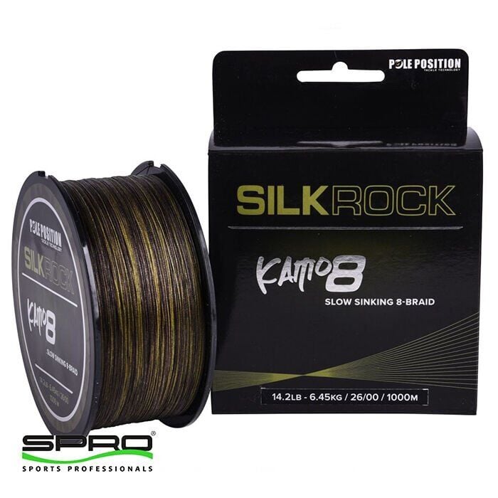T.POLEP Silkrock Kamo8 Örgü Misina 0.26MM 1000M