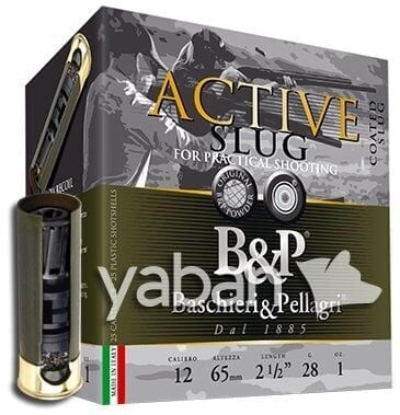 B&P ACTIVE SLUG TEK KURŞUN  12 CAL.