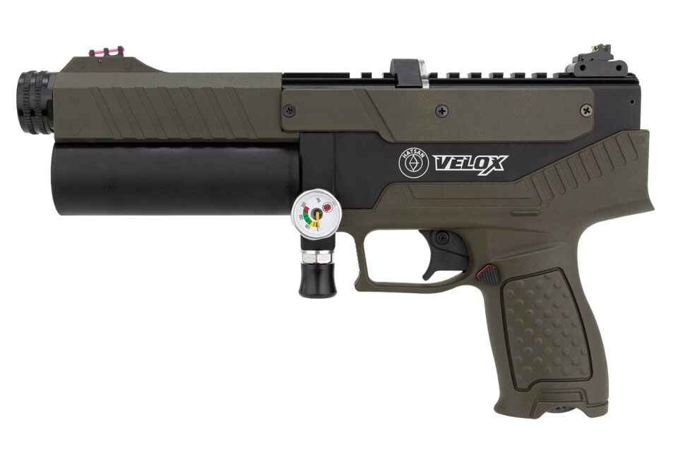 Hatsan Velox OD Green (Yeşil) PCP Havalı Tabanca - Yarı Otomatik 6.35