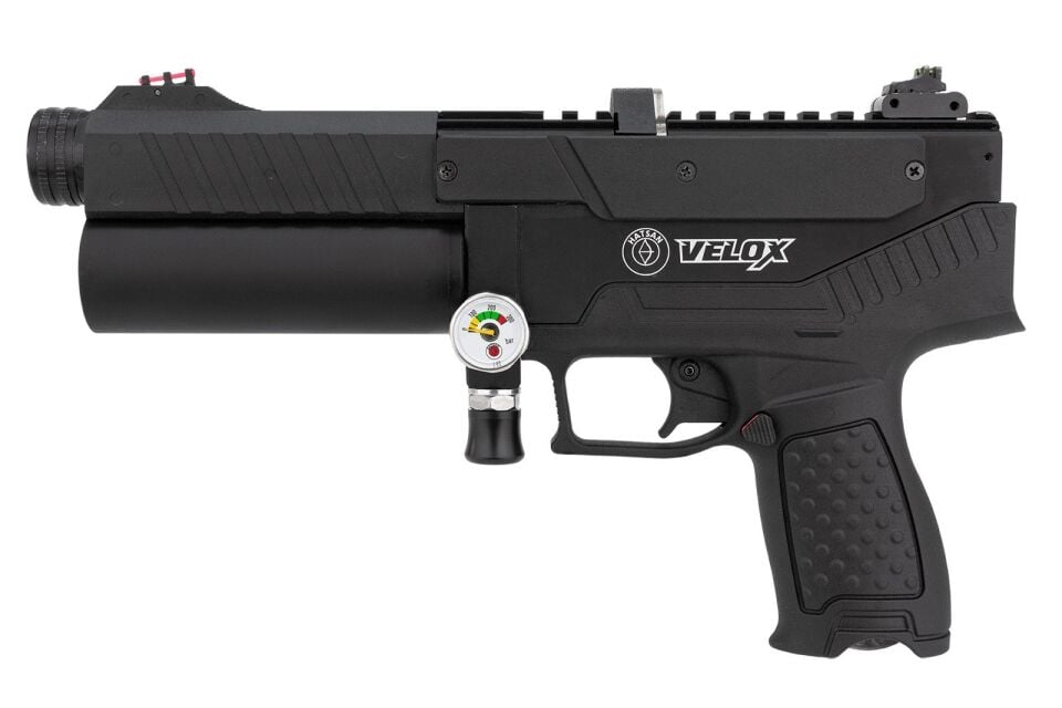 Hatsan Velox Siyah PCP Havalı Tabanca 6.35 mm - Yarı Otomatik