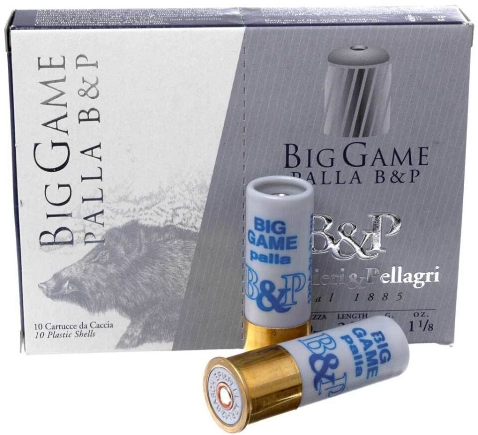 B&P BIG GAME PALLA TEK KURŞUN  12 CAL.