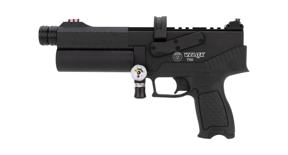 Hatsan Velox T50 PCP Havalı Tabanca .50cal - Yarı Otomatik
