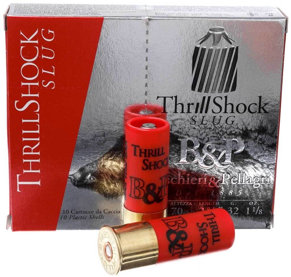 B&P BIG GAME PALLA THRILL SHOCK TEK KURŞUN  12 CAL.
