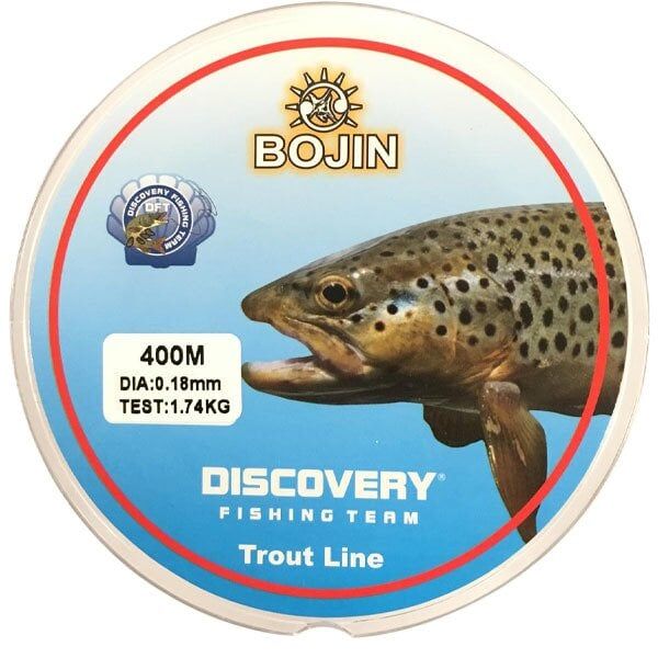 DFT Bojin Alabalık Misinası 0.18 mm 400 m - Şeffaf