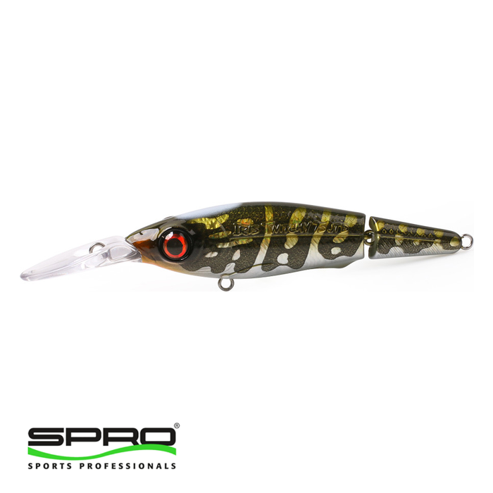 SPRO Iris Twitchy Jtd Hl N. Pike 7,5CM 8,5G S.Yem