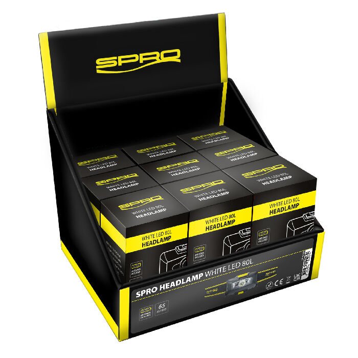SPRO Kafa Lambası Beyaz Led 80L
