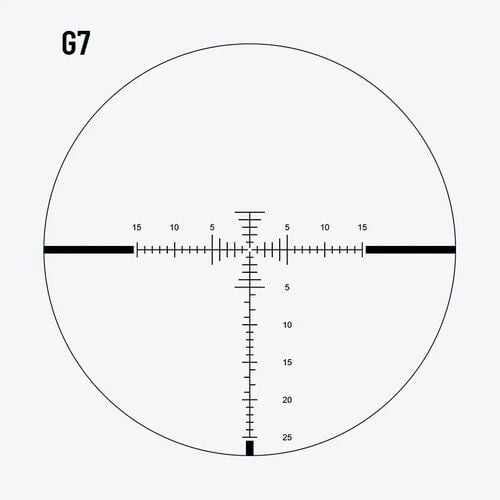 7 Conquer 3-24x50 SFP MOA, 34mm, Zero Stop