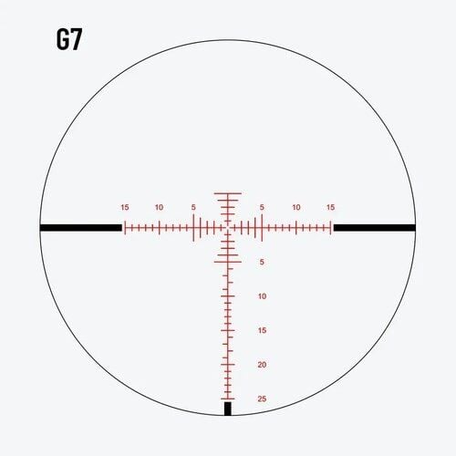 7 Conquer 3-24x50 SFP MOA, 34mm, Zero Stop