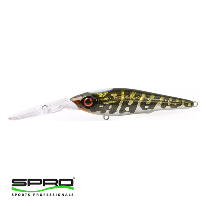 SPRO Iris Twitchy DR HL N.Pike 7,5CM 9G Sert Yem