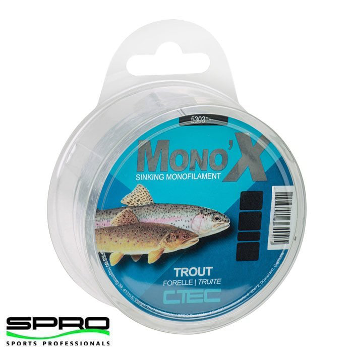 SPRO C-TEC MONO X TROUT 0.26mm 500m Misina 1/1