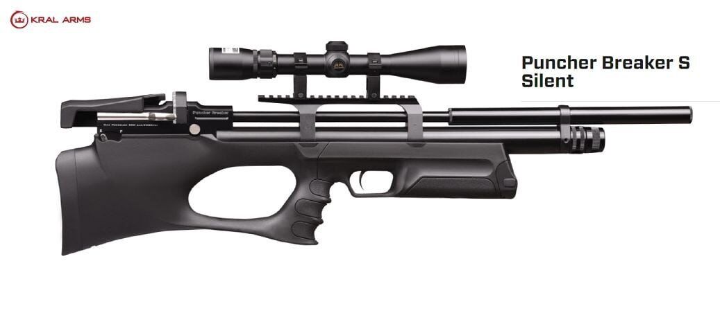 Kral Puncher Breaker S Silent Bullpup PCP Havalı Tüfek 5.5 mm