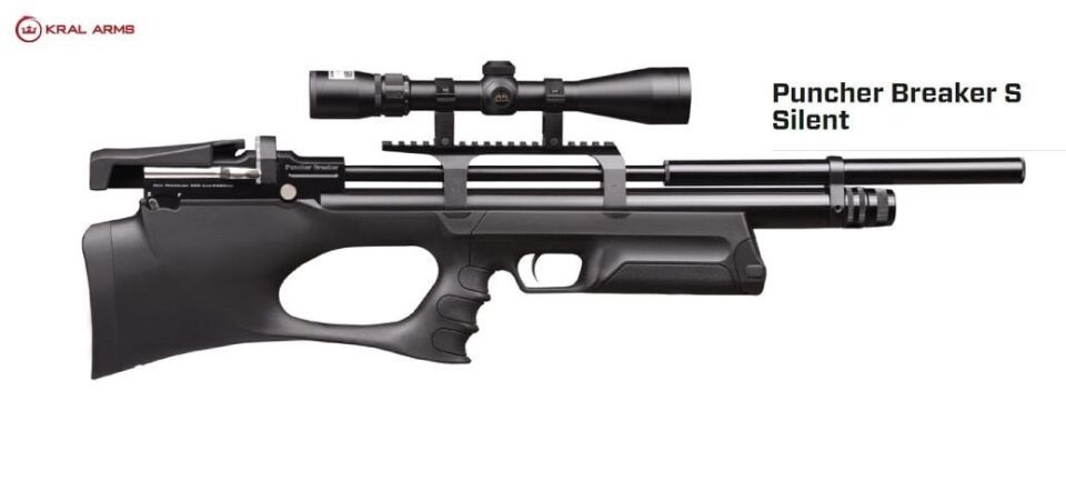 Kral Puncher Breaker S Silent Bullpup PCP Havalı Tüfek 5.5 mm