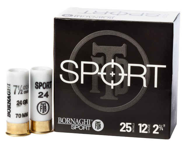 BORNAGHI SPORT 24 GR NO:7,5 TRAP FİŞEĞİ  12 CAL.