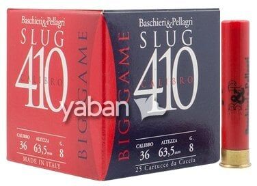 B&P BIG GAME SLUG TEK KURŞUN  36 CAL.
