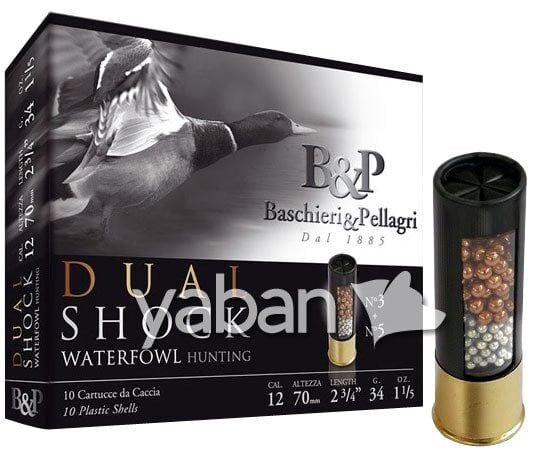 B&P DUAL SHOCK 34 GR. AV FİŞEĞİ  12 CAL.