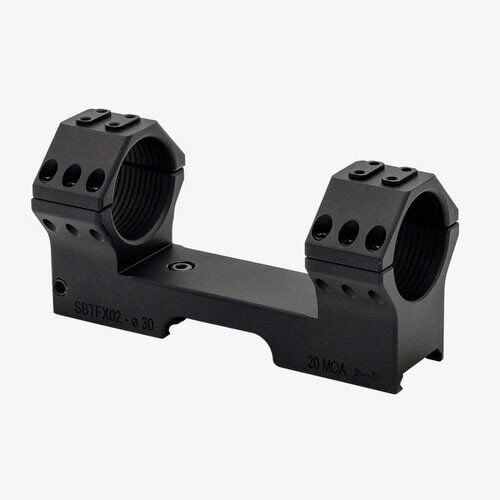 30mm Picatinny Bolt-On Mount, 20 MOA w/o Bubble