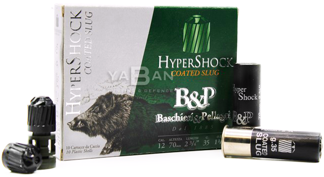 B&P HYPER SHOCK COATED SLUG TEK KURŞUN  12 CAL.