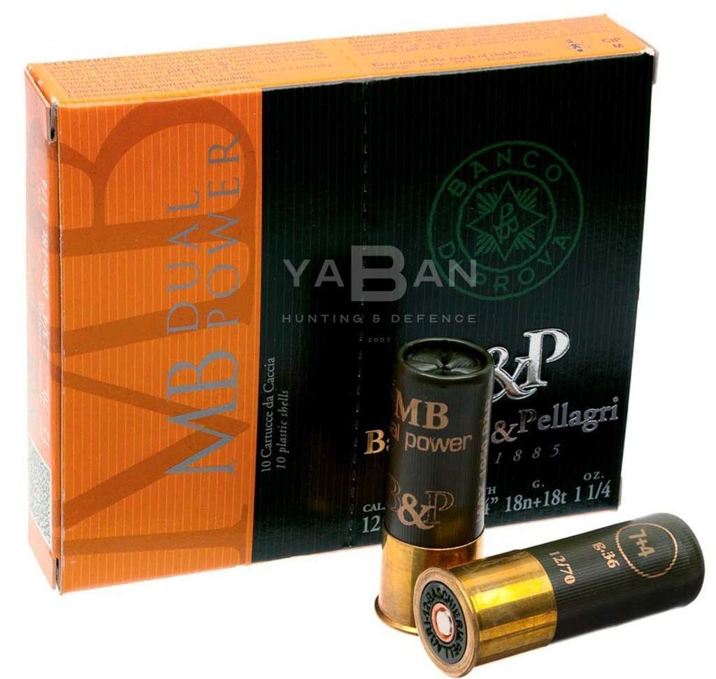 B&P MB DUAL POWER 36 GR. AV FİŞEĞİ  12 CAL.