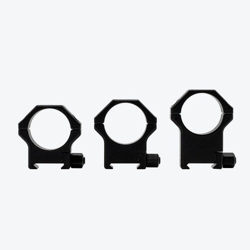 34mm Hardened Steel Picatinny Rings, 19mm
