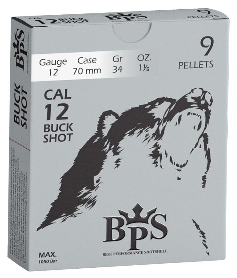 BPS BUCKSHOT 11/0 9 PELLETS  12 CAL.