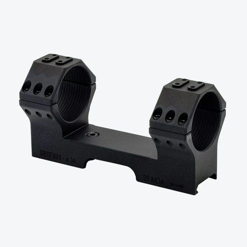 34mm Picatinny Bolt-On Mount, 0 MOA w/o Bubble