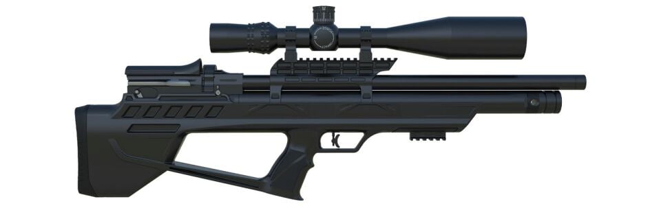 Niksan Elf-S PCP Havalı Tüfek 5.5 mm Dürbün + Pompa