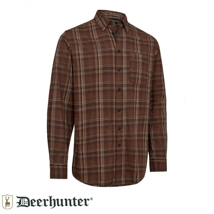 DEERHUNTER Ashton 58749 Kahve Kareli Gömlek 41/42