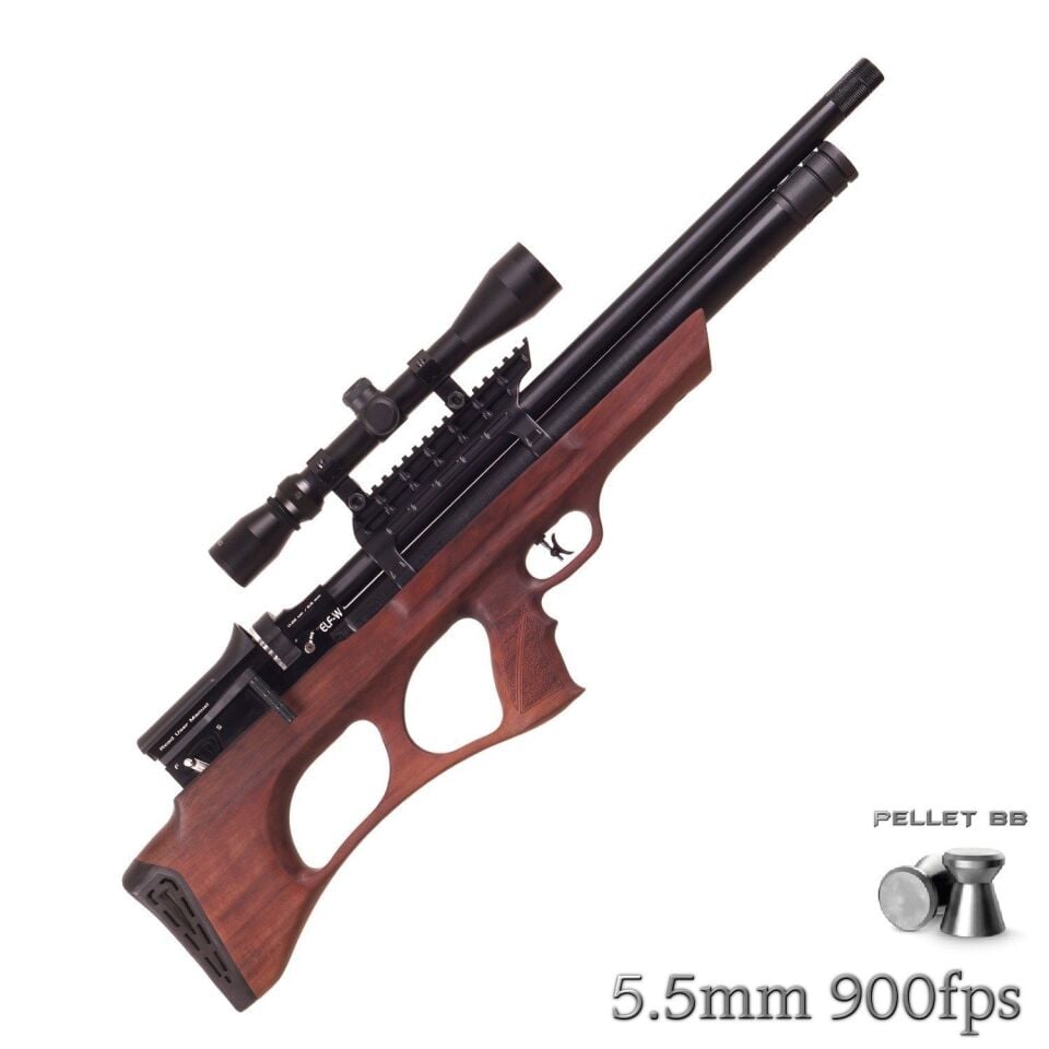 Niksan PCP Elf-W Havalı Tüfek Dürbün + Pompa (Full Set)