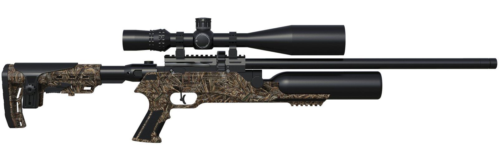 Niksan PCP Escalede Kamuflaj Havalı Tüfek 5.5mm