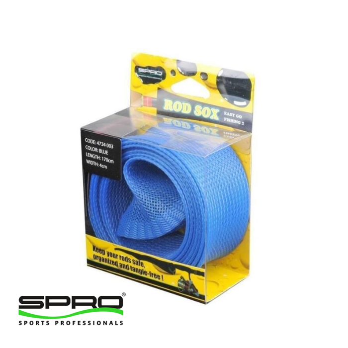 D. SPRO Rod Sox Kamış Koruyucu Kılıf 170x4 Mavi