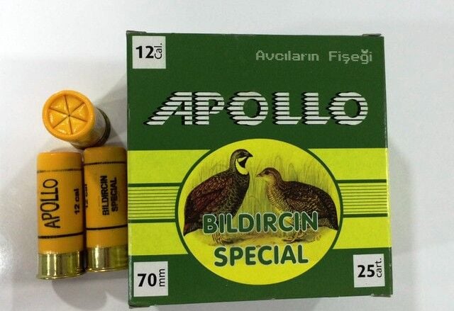 Jet Apollo Bıldırcın Fişeği 12 Cal.