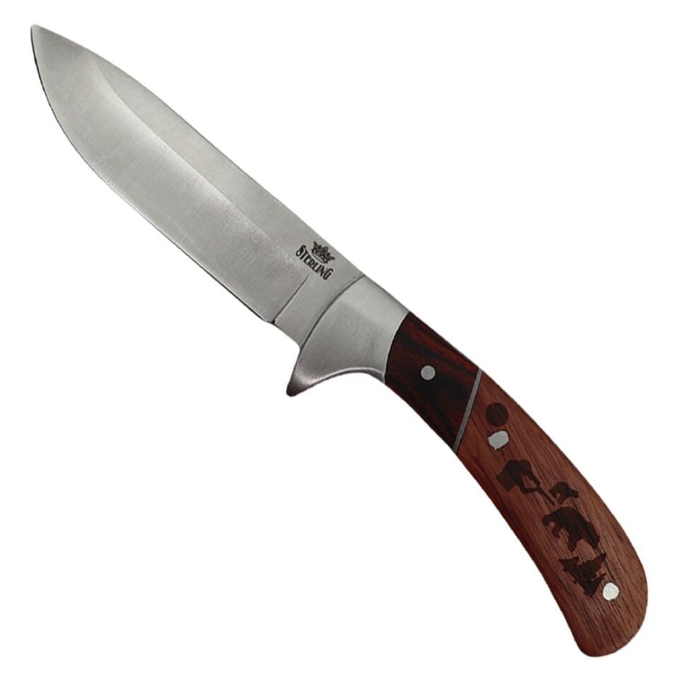 S. STERLING 20 cm Kahverengi Avcı Bıçağı