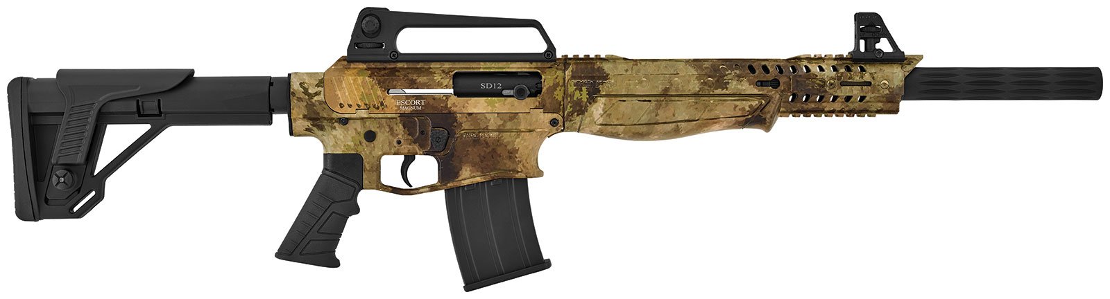 Escort Magnum Şajörlü SD-12 Camo Otomatik Av Tüfeği